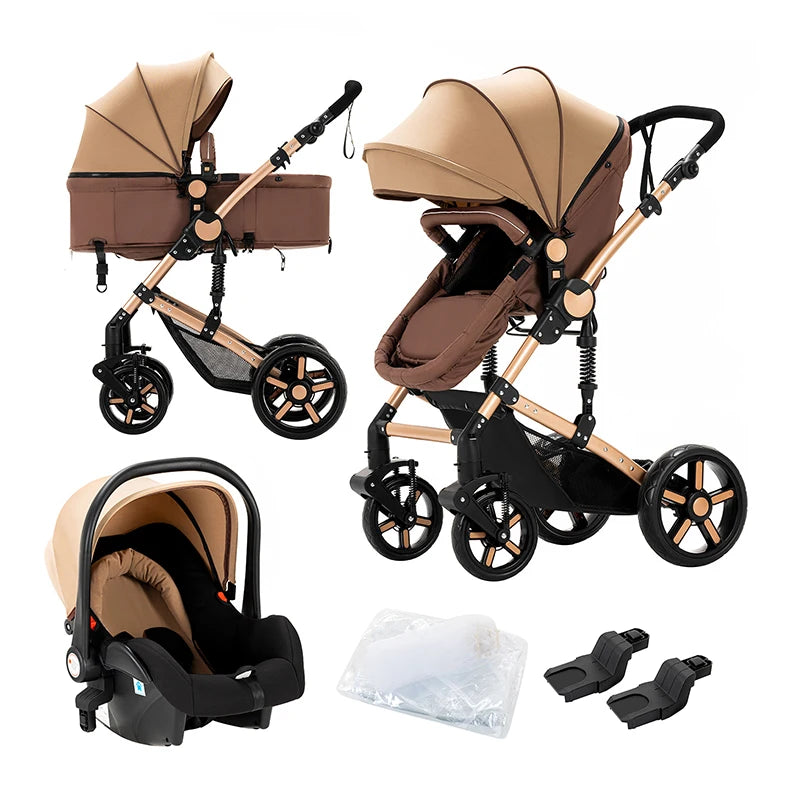 Lightweight Baby Stroller Baby Stroller 2 in 1 Stroller for Baby Car Comfort Baby Stroller 2 in 1 for Newborn Baby Free Shipping