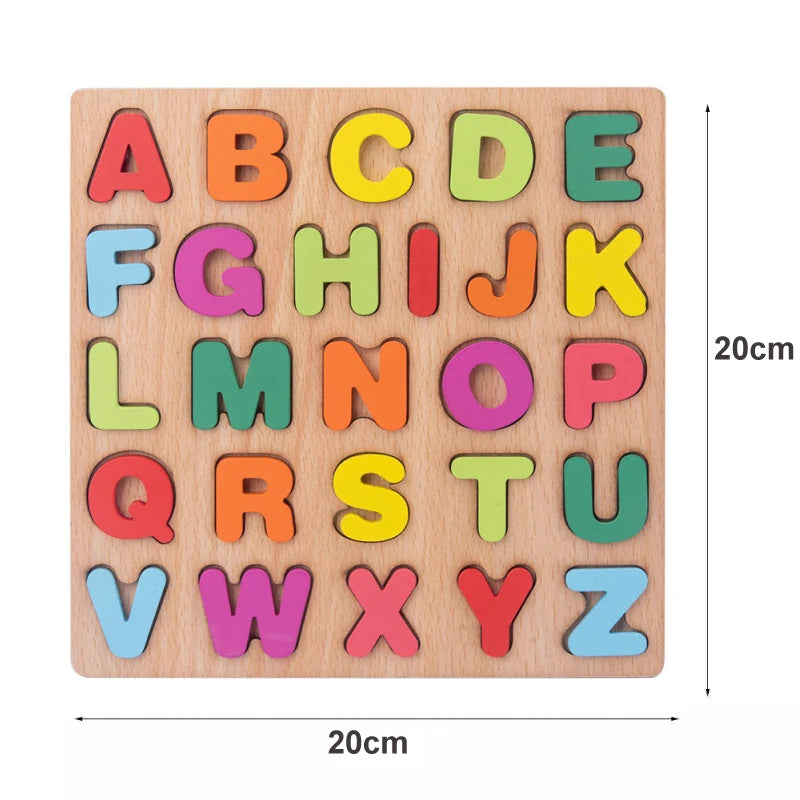 Montessori Toys Baby Puzzles Wooden Puzzles for Children Baby Games Montessori Educational Toys Baby Toys for Kids 1 2 3 Years