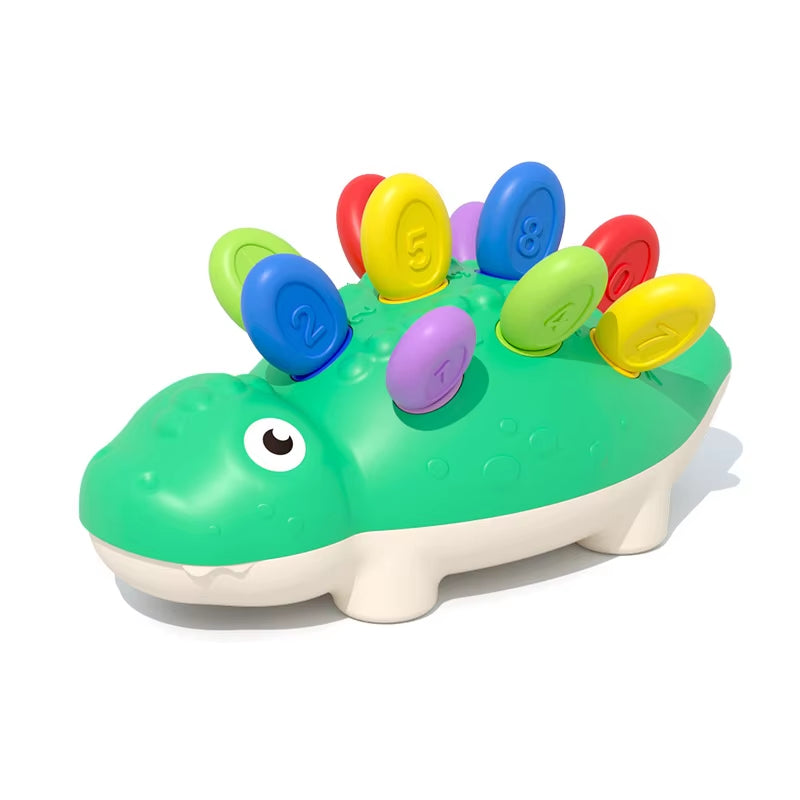 Dinosaur Insert Hedgehog Montessori Baby Toys Hand-Eye Coordination Fine Motor Training Develop Concentration Children Sensory E