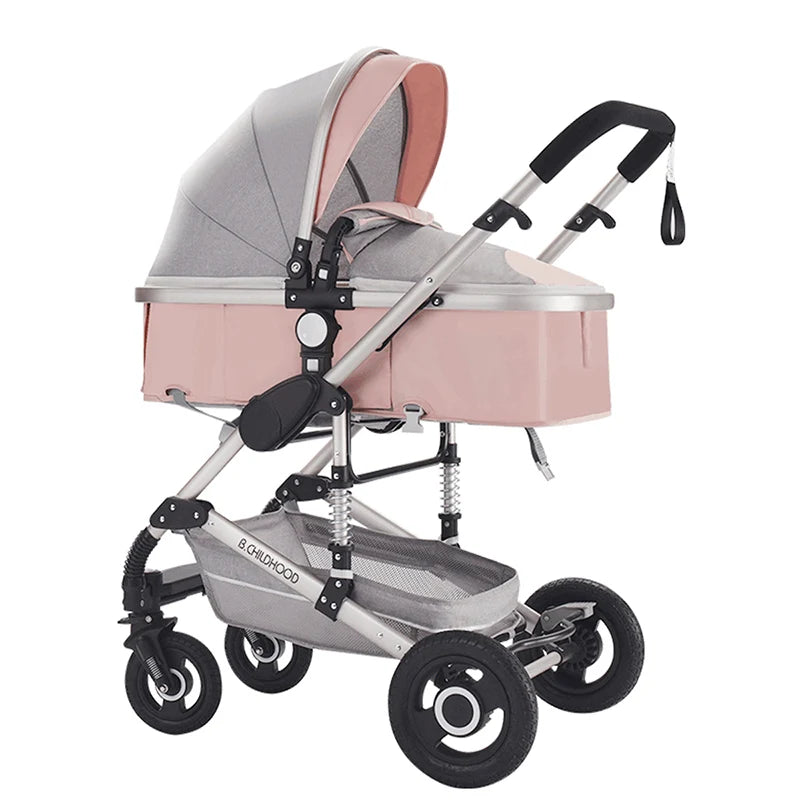 Luxury Baby Stroller High Landview 3 in 1 Baby Stroller Portable Baby Pushchair Baby Pram Baby Comfort for Newborn