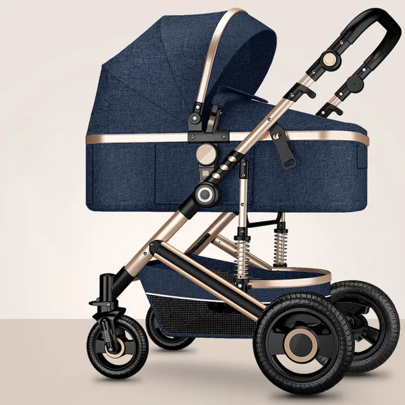 Luxury Baby Stroller High Landview 3 in 1 Baby Stroller Portable Baby Pushchair Baby Pram Baby Comfort for Newborn