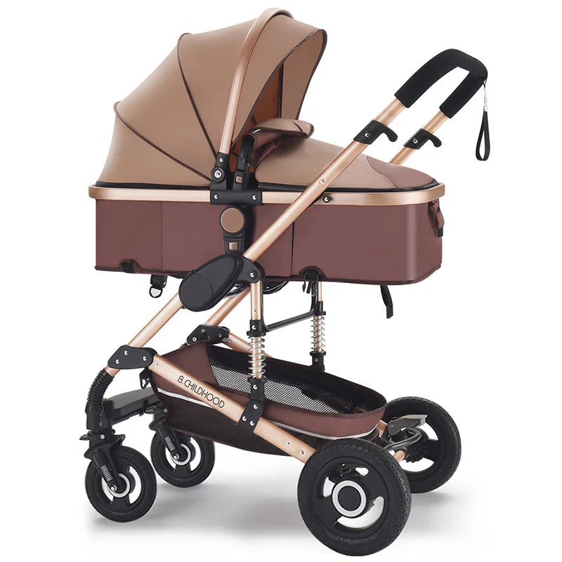 Luxury Baby Stroller High Landview 3 in 1 Baby Stroller Portable Baby Pushchair Baby Pram Baby Comfort for Newborn