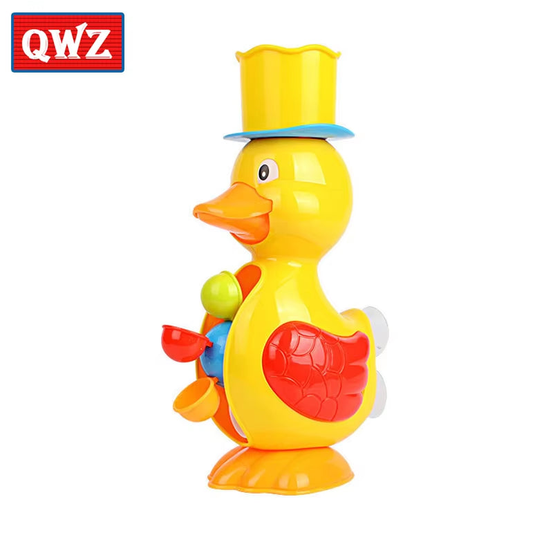 New Bath Toys Baby Water Game Duck Model Faucet Shower Electric Water Spray Swimming Bathroom Baby Toys for Kids Gifts