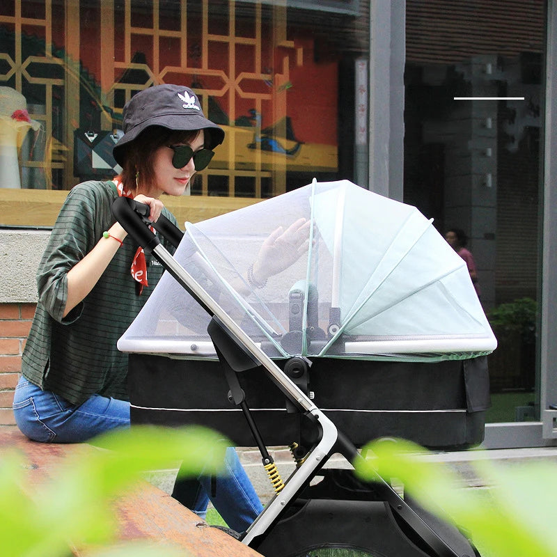 New Baby Stroller Cute Cartoon Dinosaur Baby Cariage High Landscape Foldable Stroller Baby Bassinet Puchair Carry on Baby Pram