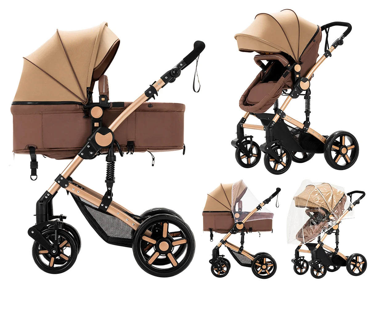 Lightweight Baby Stroller Baby Stroller 2 in 1 Stroller for Baby Car Comfort Baby Stroller 2 in 1 for Newborn Baby Free Shipping