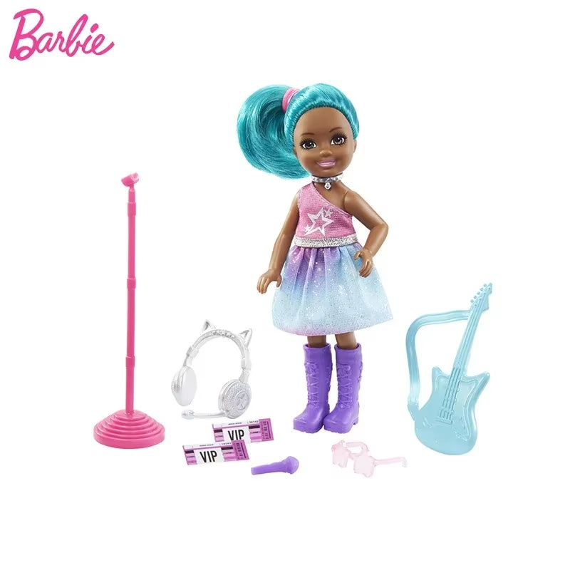 Original Barbie Club Chelsea Doll Travel Dolls Kawaii Fashion Clothes Accessories Education Play House Baby Toys for Girls Gift