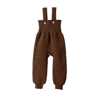 Baby Rompers New Winter Disna Brand Infant Boys Girls Merino Wool Thick Warm Kids Overalls Toddler Child Fashion Pant Clothes