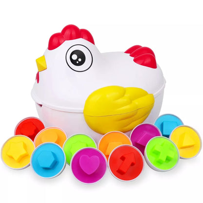 Matching Eggs Montessori Sensory Baby Toys