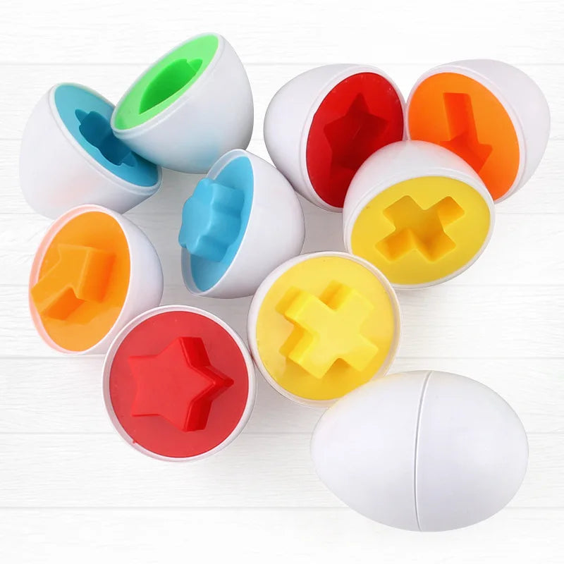 Matching Eggs Montessori Sensory Baby Toys