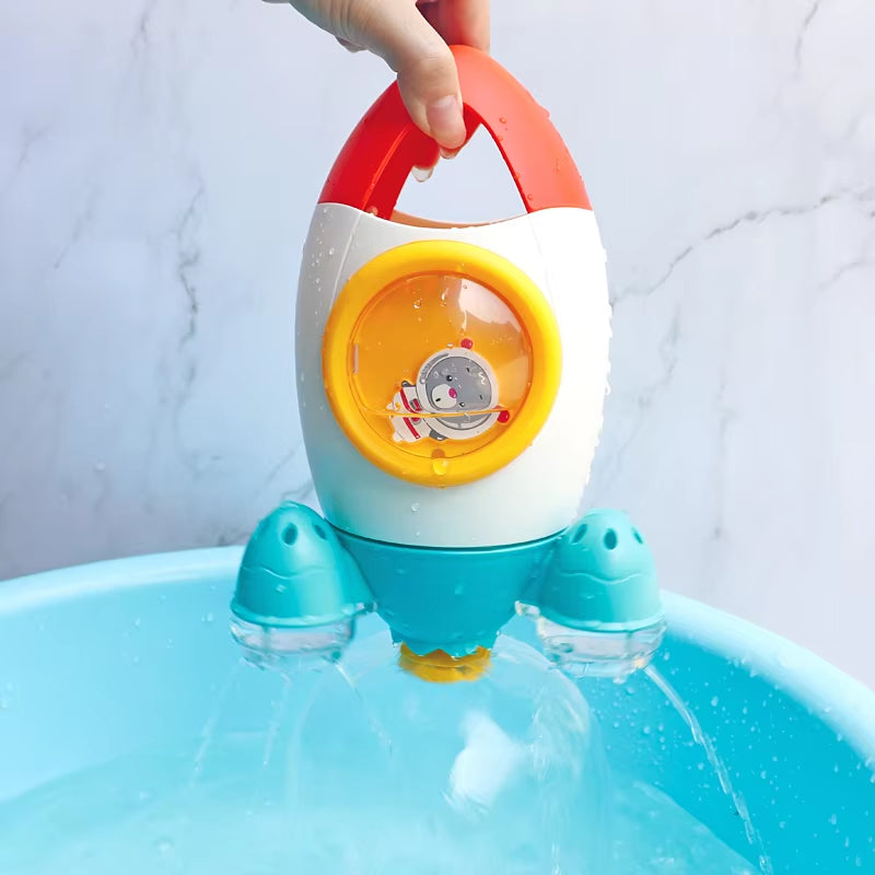 New Bath Toys Baby Water Game Duck Model Faucet Shower Electric Water Spray Swimming Bathroom Baby Toys for Kids Gifts