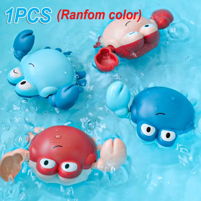 New Bath Toys Baby Water Game Duck Model Faucet Shower Electric Water Spray Swimming Bathroom Baby Toys for Kids Gifts