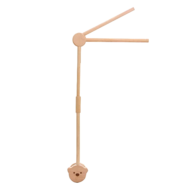 Baby Crib Mobiles Rattles Music Educational Toys Bed Bell Newborn Mobile Bed Bell Bracket Baby Toys Wooden Bed Bell Accessories