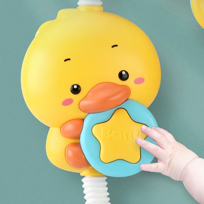 New Bath Toys Baby Water Game Duck Model Faucet Shower Electric Water Spray Swimming Bathroom Baby Toys for Kids Gifts