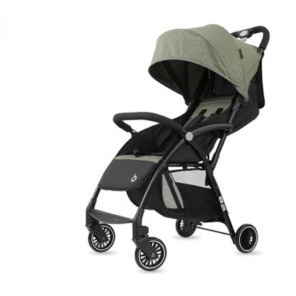 Portable Baby Strollers with Four Wheels, Pushchair, Go Out to Walk Baby Lightweight Stroller Adjustable Backrest Baby Carriage