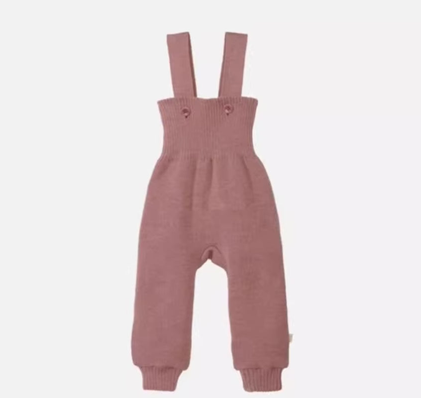 Baby Rompers New Winter Disna Brand Infant Boys Girls Merino Wool Thick Warm Kids Overalls Toddler Child Fashion Pant Clothes