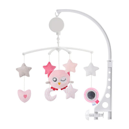 Cartoon Baby Bed/Crib/Stroller Mobile Rattles Music Educational Toys Bell Carousel Infant Baby Toys 0-12 Months for Newborn Gift