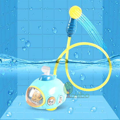 Baby Bath Toys for Kids Electric Submarine Shower Sucker Baby Toys Spray Water Toys Bathtub Toys Sprinkler Baby Shower