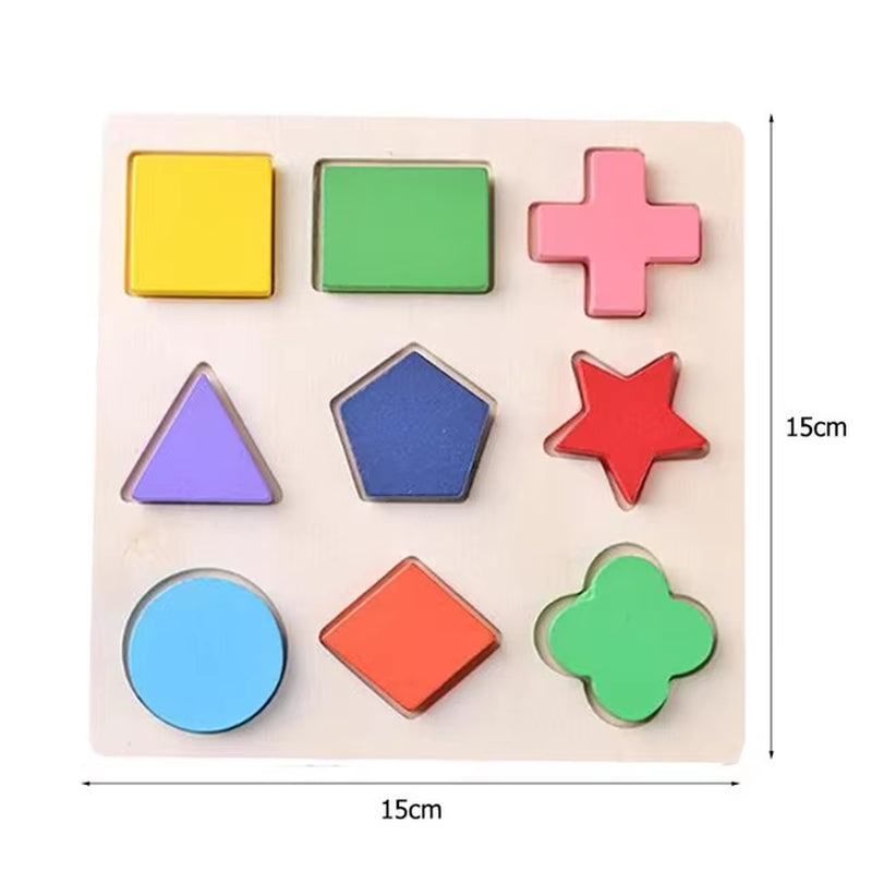 Montessori Toys Baby Puzzles Wooden Puzzles for Children Baby Games Montessori Educational Toys Baby Toys for Kids 1 2 3 Years