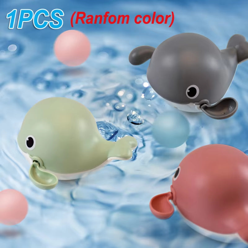 New Bath Toys Baby Water Game Duck Model Faucet Shower Electric Water Spray Swimming Bathroom Baby Toys for Kids Gifts