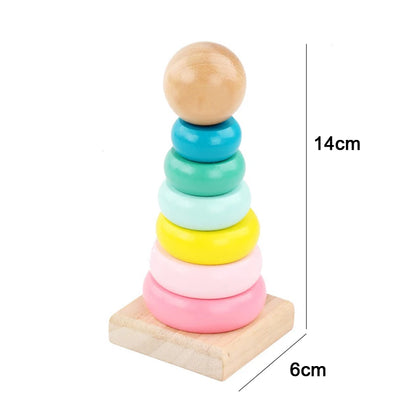 Montessori Baby Toys Kids 3D Wooden Puzzles Early Learning Baby Games Toys Educational Wooden Toys for Children Birthday Gifts