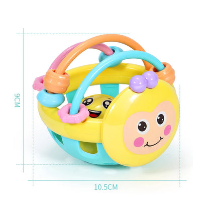 Baby Development Toys 0 6 12 Months Sensory Baby Teether Rattle Educational Baby Toys Soft Teething Toys Games for Babies 1 Year