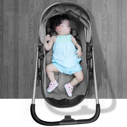 New Baby Stroller Cute Cartoon Dinosaur Baby Cariage High Landscape Foldable Stroller Baby Bassinet Puchair Carry on Baby Pram