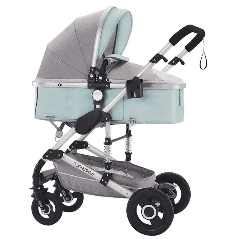 Luxury Baby Stroller High Landview 3 in 1 Baby Stroller Portable Baby Pushchair Baby Pram Baby Comfort for Newborn