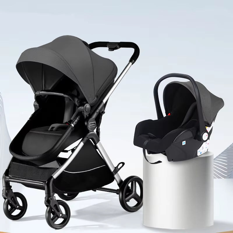 2024 NEW 3In1 Baby Stroller Baby Carriage Foldable Stroller Baby Bassinet Puchair Luxury Multifunctional Baby Pram with Car Seat