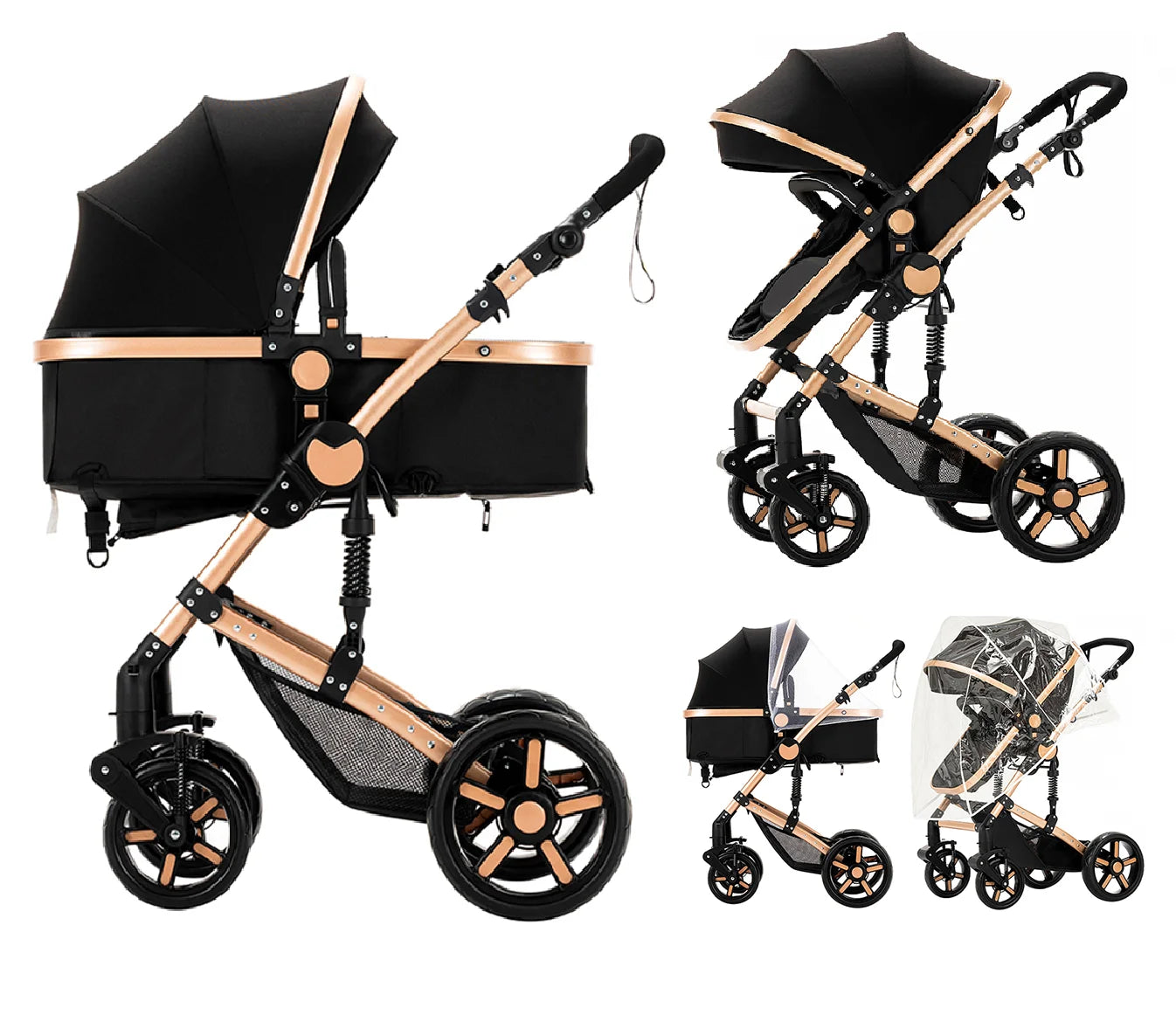 Lightweight Baby Stroller Baby Stroller 2 in 1 Stroller for Baby Car Comfort Baby Stroller 2 in 1 for Newborn Baby Free Shipping