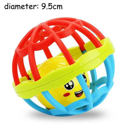 Baby Toys Fun Little Loud Jingle Ball Baby Bath Toys Intelligence Training Grasping Ability Rattles Mobile Baby Toys 0-12 Months