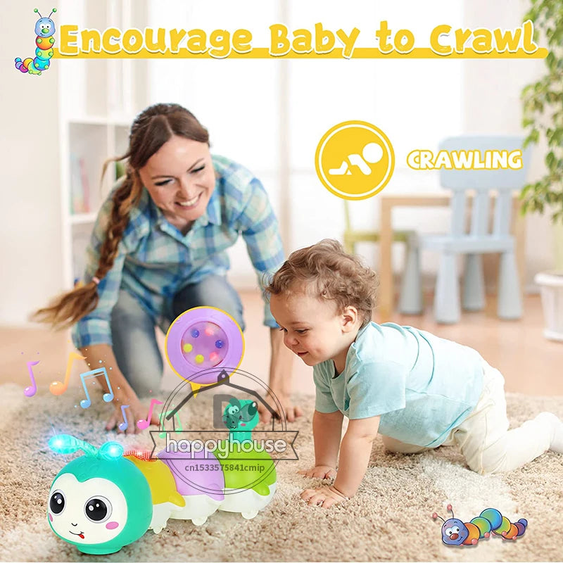 Crawling Baby Toys 6 to 12 Months Toddler Light up Musical Toys Baby Toys 7 8 9 12 Months Early Educational Toys for Infant Toys