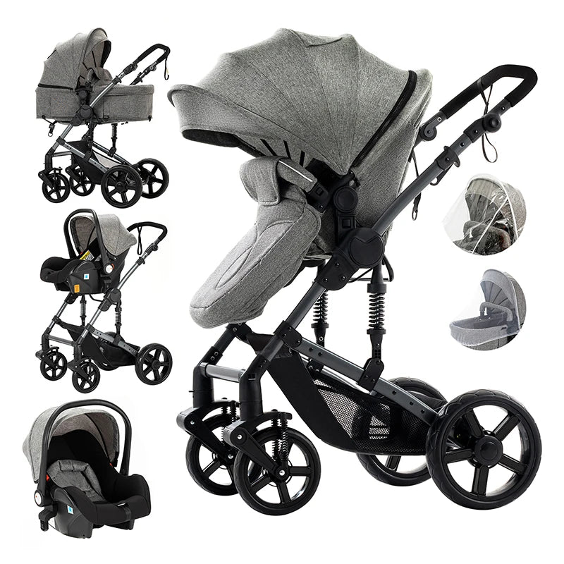 Lightweight Baby Stroller Baby Stroller 2 in 1 Stroller for Baby Car Comfort Baby Stroller 2 in 1 for Newborn Baby Free Shipping