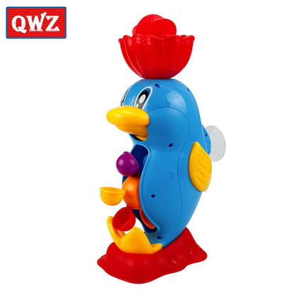 New Bath Toys Baby Water Game Duck Model Faucet Shower Electric Water Spray Swimming Bathroom Baby Toys for Kids Gifts