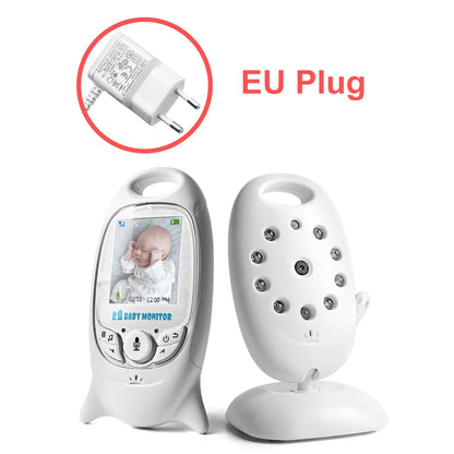 VB601 Video Baby Monitor Wireless 2.0'' LCD Babysitter 2 Way Talk Night Vision Temperature Security Nanny Camera 8 Lullabies