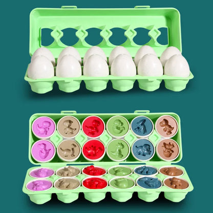 Matching Eggs Montessori Sensory Baby Toys