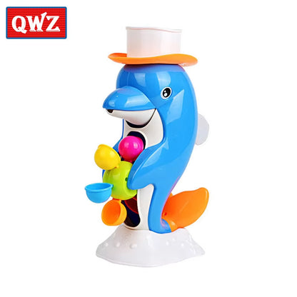 New Bath Toys Baby Water Game Duck Model Faucet Shower Electric Water Spray Swimming Bathroom Baby Toys for Kids Gifts