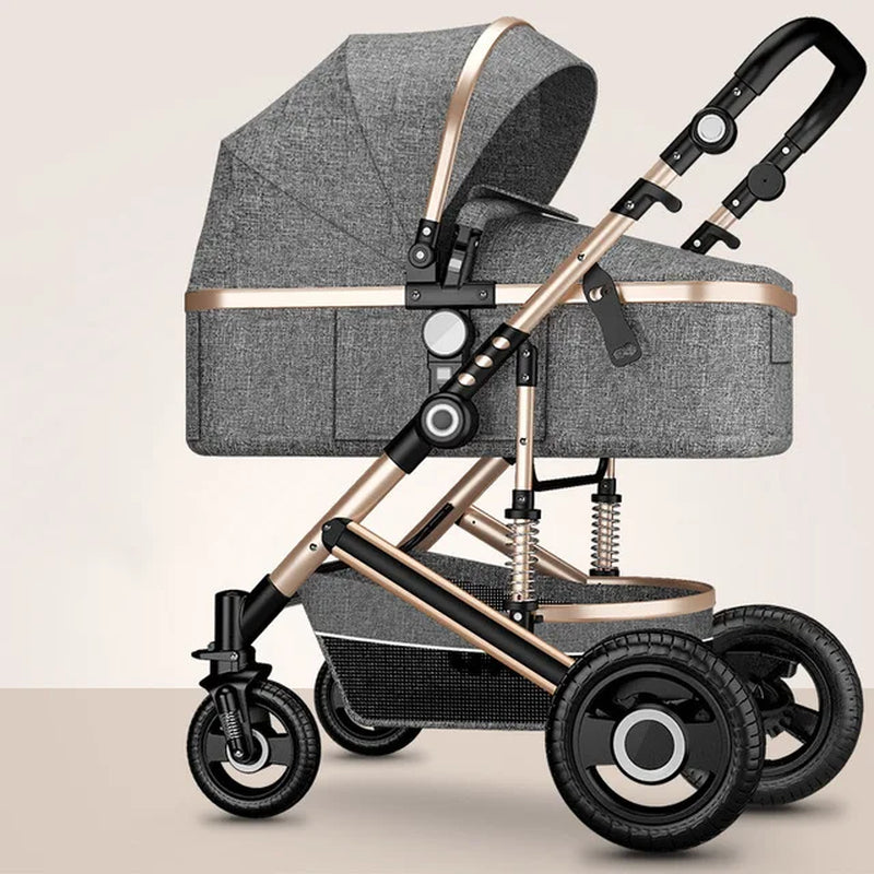 Luxury Baby Stroller High Landview 3 in 1 Baby Stroller Portable Baby Pushchair Baby Pram Baby Comfort for Newborn