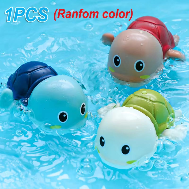 New Bath Toys Baby Water Game Duck Model Faucet Shower Electric Water Spray Swimming Bathroom Baby Toys for Kids Gifts