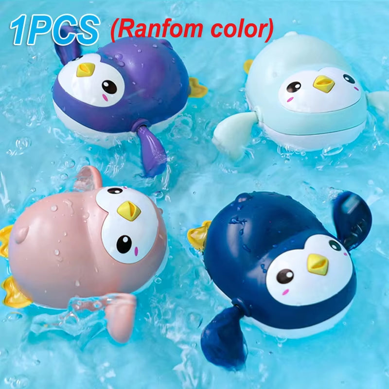 New Bath Toys Baby Water Game Duck Model Faucet Shower Electric Water Spray Swimming Bathroom Baby Toys for Kids Gifts